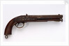 Percussion pistol by Unknown