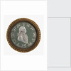 Circular portrait medallion by unknown
