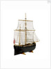 Full hull model, herring buss by Alistair Brown