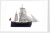 Full hull model, herring buss by Alistair Brown