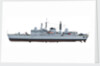 Type 42 destroyer, HMS Sheffield (1971) by John R. Haynes
