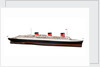 Passenger liner SS 'Normandie' (1932) by J. Montera