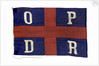 House flag, Oldenburg Portugiesische Dampschiffs Rhederei by unknown