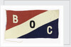 House flag, Burmah Oil Co. (Tankers) Ltd by unknown