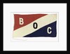 House flag, Burmah Oil Co. (Tankers) Ltd by unknown