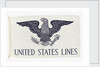 House flag, United States Lines Co. by unknown