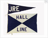 House flag, Hall Line Ltd by unknown