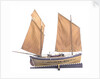 Ebenezer' (1867), starboard broadside by Max T. Davey