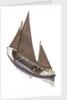 Full hull model, Watson lifeboat, port stern quarter deck by unknown