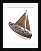 Full hull model, Watson lifeboat, starboard by unknown