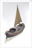 Full hull model, Watson lifeboat, starboard stern quarter deck by Unknown