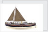 Full hull model, Watson lifeboat, port broadside by unknown