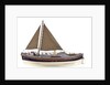 Full hull model, Watson lifeboat, port broadside by unknown