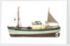 'Ocean Harvester', port broadside by Graham Caird