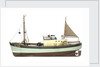 'Ocean Harvester', port broadside by Graham Caird