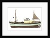 'Ocean Harvester', port broadside by Graham Caird