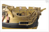 74-gun two-decker ship of the line, figurehead by unknown