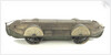 Full hull model, lifeboat, starboard broadside - hatch closed by unknown
