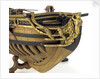 Full hull model, yacht, figurehead by Unknown