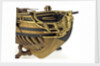 Full hull model, yacht, figurehead by Unknown