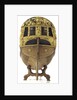 Full hull model, yacht, full stern by Unknown