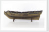 Full hull model, yacht, port broadside by unknown