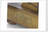 'Victoria & Albert', label detail by Unknown
