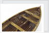 Full hull model, dinghy, interior detail by unknown