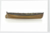 Full hull model, 8-oared whaleboat, starboard broadside by unknown