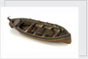 Full hull model, 8-oared whaleboat, starboard by unknown