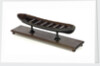 Full hull model, 8 oared whaleboat, starboard by unknown