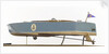 'Miss Betty', port stern quarter waterline by Camper & Nicholsons Ltd.