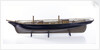 Accommodation model, yacht, port broadside by unknown