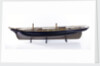 Accommodation model, yacht, port broadside by unknown