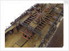 'Amazon', deck detail, capstan, wheel and pumps by Unknown