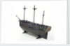 Cargo vessel, port stern quarter by unknown