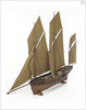 French 8-gun lugger by unknown