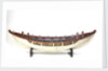 Full hull model, shields lifeboat, broadside by unknown