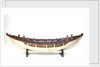 Full hull model, shields lifeboat, broadside by unknown