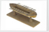 Full hull model, 16-oar outrigger lifeboat, port stern quarter deck by Unknown