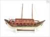Full hull model representing 'Noddea' and 'Refuge', starboard broadside by unknown