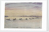 Gamla Carleby, June 7th 1854. The boats going in. by Dr Edward Hodges Cree