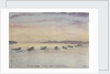 Gamla Carleby, June 7th 1854. The boats going in. by Dr Edward Hodges Cree
