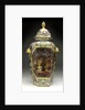 Large hexagonal vase by Chamberlains & Co.