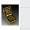 Deck watch in case by Hamilton Watch Co.