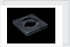 Square metal box by unknown