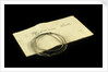 Platinum wire in an envelope by unknown