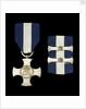 Distinguished Service Cross, with two bars, obverse by Garrard & Co.