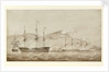 HMS 'Wellesley', HMS 'Columbine' and HMS 'Grisel' by William Joy
