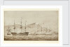 HMS 'Wellesley', HMS 'Columbine' and HMS 'Grisel' by William Joy